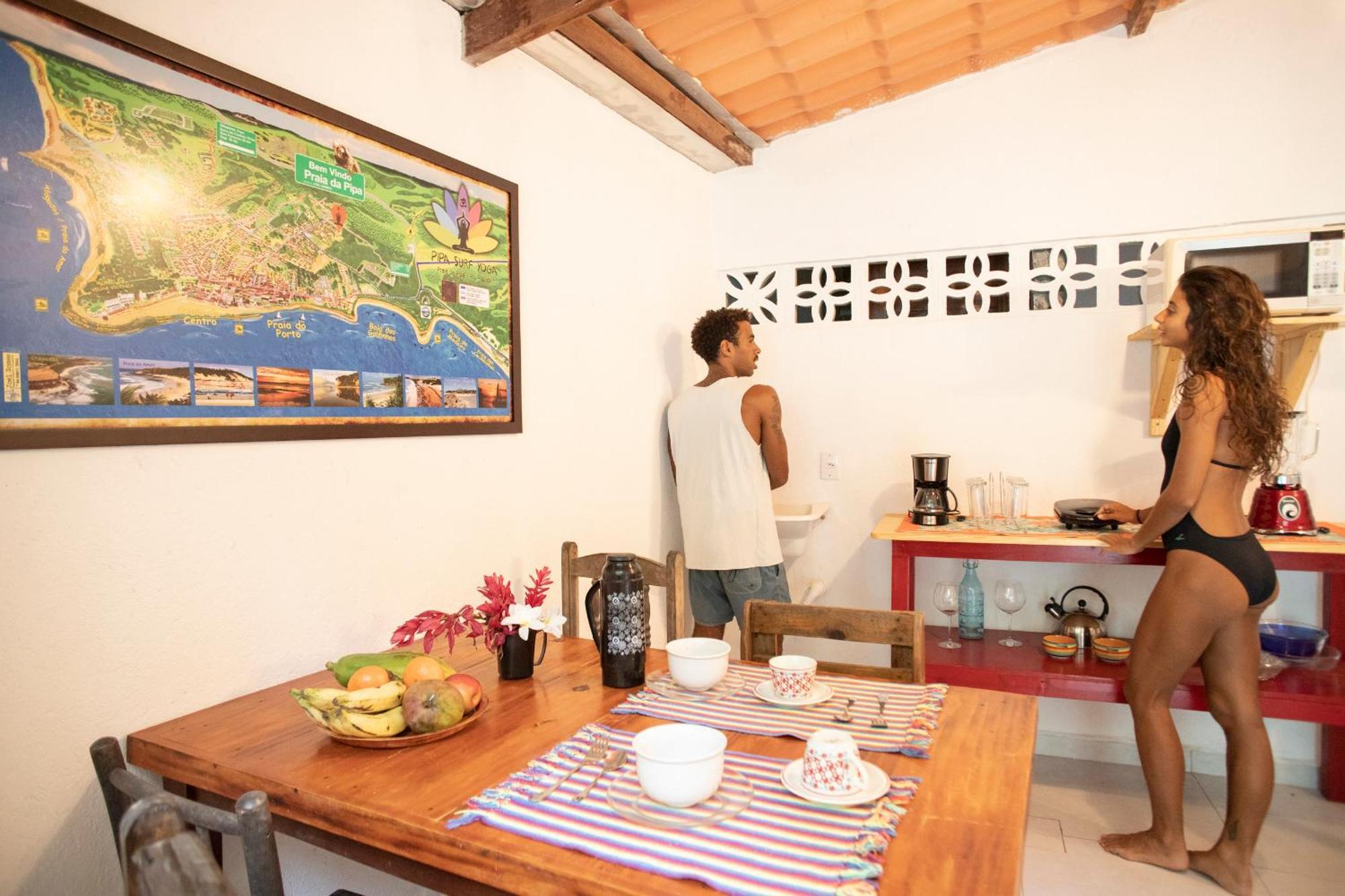 Pipa Surf Yoga Apartamento E Suites Com Cozinha Completa Praia de Pipa Exterior photo